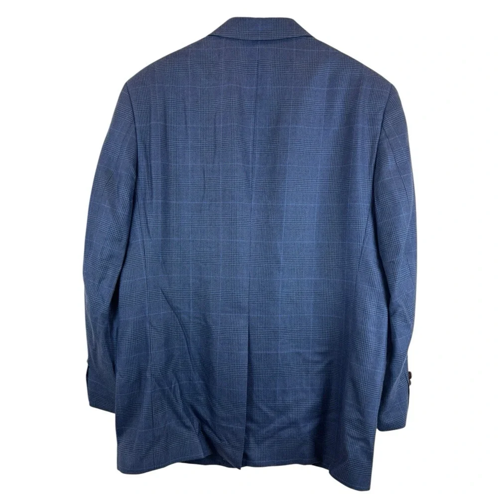 Ralph Lauren Mens Two-Button Blazer Silk Wool Blend‎ Sport Coat Jacket Size 42R